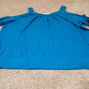 Women's Open shoulder long sleeve blouse